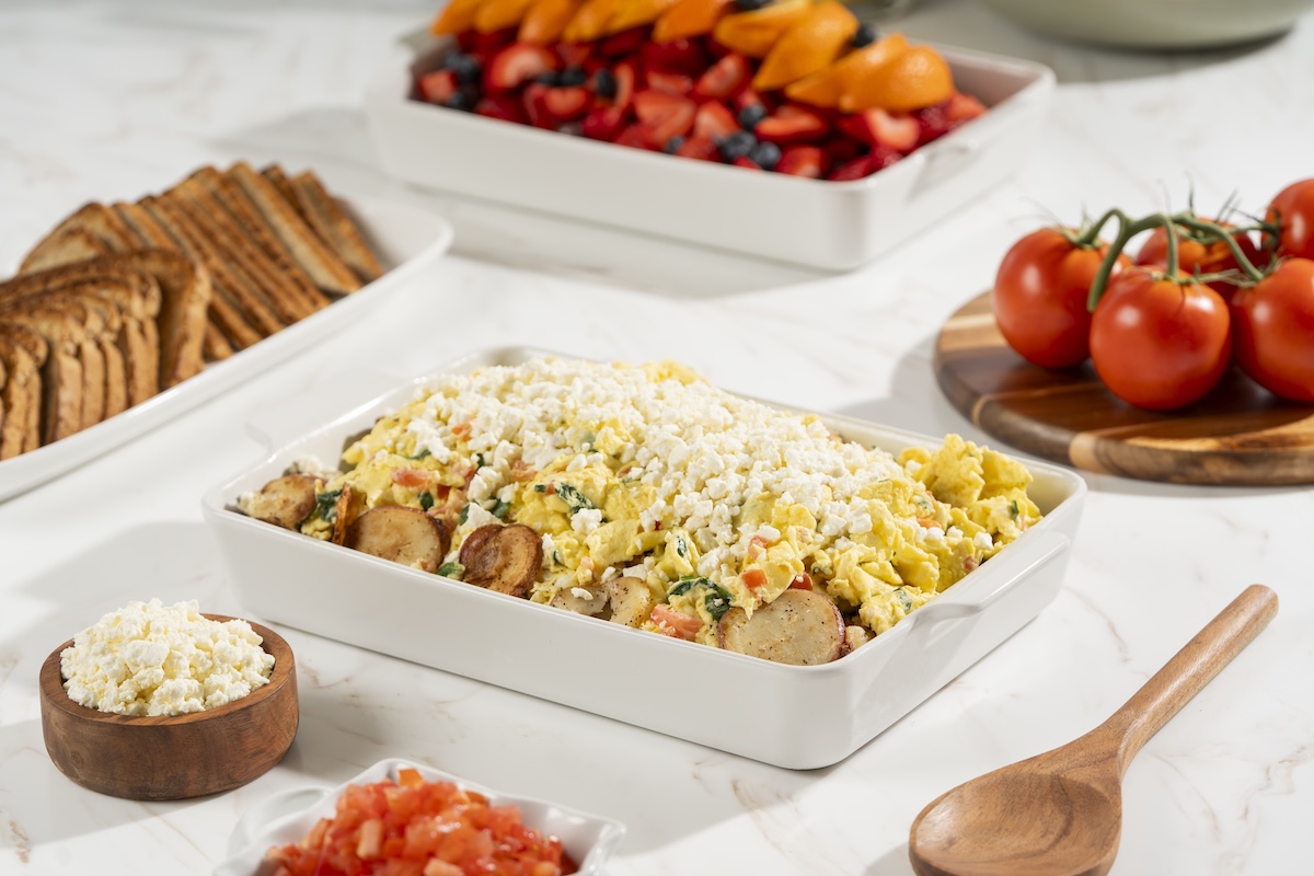 Greek Scrambler Tray