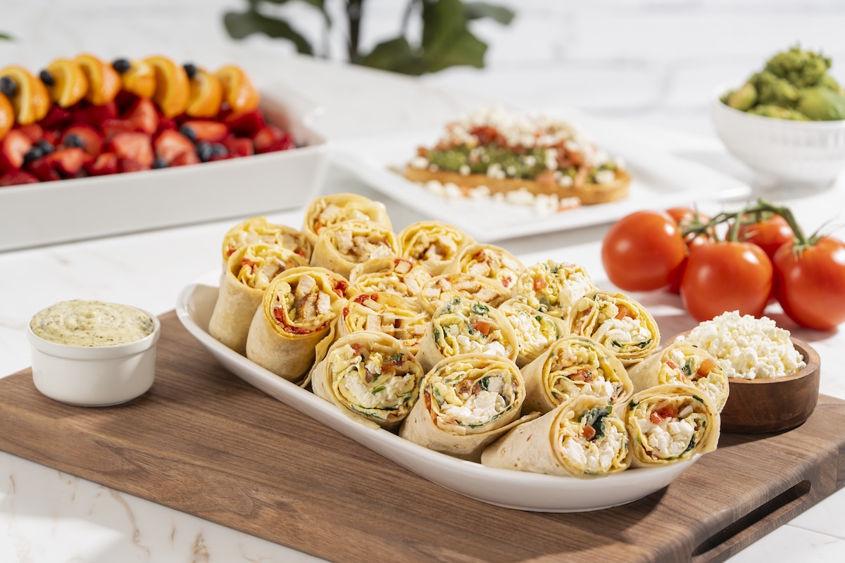 Breakfast Wrap Platter
